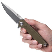 Navaja Acta non verba Z300 BB Stonewash/G10/Liner Lock verde olive