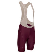 Pantalones cortos de ciclismo para mujer Silvini Suela BIB burdeos plum-cream