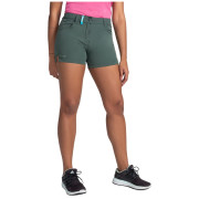 Pantalones cortos de mujer Kilpi Bree verde oscuro dark green