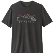 Camiseta de hombre Patagonia Men's Capilene Cool Trail Shirt - Stratapeaks negro Ink Black