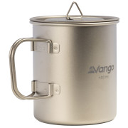 Taza Vango Titanium Single Walled Mug 450ml plata Titanium
