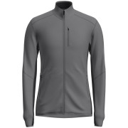 Sudadera de hombre Icebreaker M Descender LS Zip gris/negro Jet Heather/Black