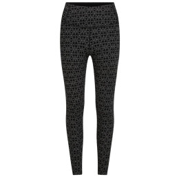 Calzoncillos funcionales de mujer Icebreaker Women M 260 Tech Vrtx H R Leg AlpGeo negro/blanco Black/Snow/J