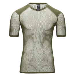 Camiseta de hombre Brynje of Norway Tactical Wool Thermo T-Shirt w/inlay verde Olive Green