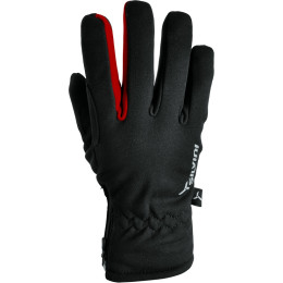 Guantes de hombre Silvini Trelca MA733 negro/rojo