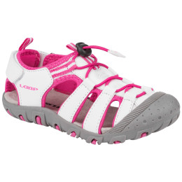 Sandalias para niños Loap Dopey blanco White/Pink