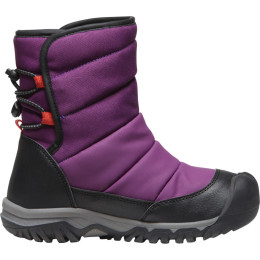 Botas de invierno para niños Keen Puffrider Wp Youth violeta charisma/orange