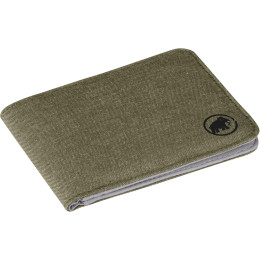 Cartera Mammut Flap Wallet Mélange verde olive