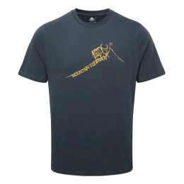 Camiseta de hombre Mountain Equipment Yorik Tee azul OmbreBlue