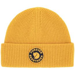 Gorro de invierno Fjällräven Bergtagen Forever Wool Beanie amarillo Mustard Yellow