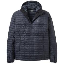 Chaqueta de hombre Rab Microlighter Pullover Down Hoody negro