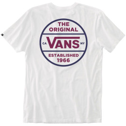 Camiseta de hombre Vans Mn Authentic Original S/S blanco White