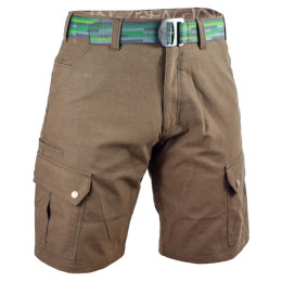 Pantalones cortos de hombre Warmpeace Lagen marrón Brown