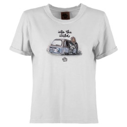 Camiseta de mujer E9 Wild Women's blanco White