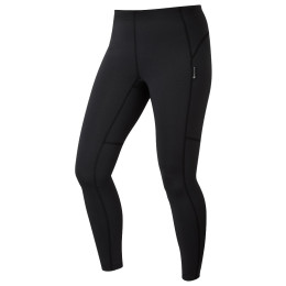 Calzoncillos funcionales de mujer Montane Fem Dart Thermo Long Janes negro Black