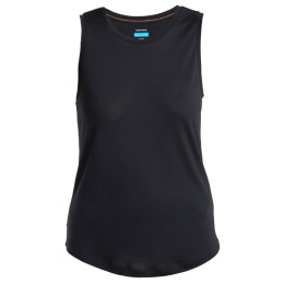 Camiseta sin mangas para mujer Icebreaker Women Merino 125 Cool-Lite™ Sphere III Tank negro Black
