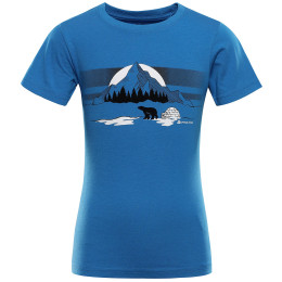 Camiseta para niños Alpine Pro Dallo 3 Brilliant Blue azul BRILLIANT BLUE VARIANTA PC