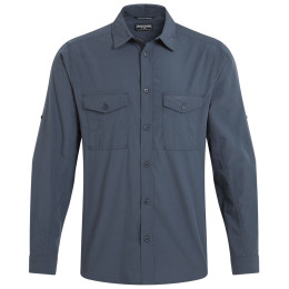 Camisa de hombre Craghoppers Kiwi II LS Shirt azul Ombre Blue