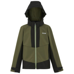 Chaqueta para niños Regatta Haydenbury verde OliveNgt/Blk