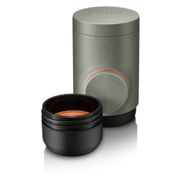 Cafetera de viaje Wacaco Minipresso na mletou kávu plata šedá