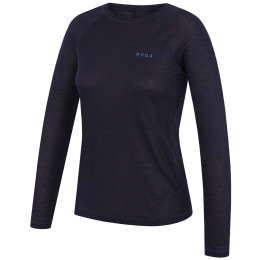 Camiseta de mujer MOOA Singlebase Active Long azul Navy