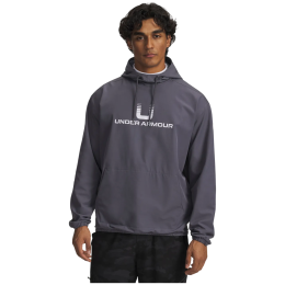 Chaqueta de hombre Under Armour Unstoppable Wvn Hoodie gris Gray