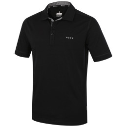 Camiseta de hombre MOOA Polo negro black