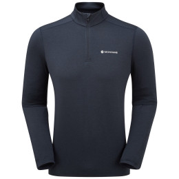 Camiseta funcional de hombre Montane Dart Xt Zip Neck azul oscuro Eclipse Blue