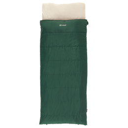 Saco de dormir tipo manta Outwell Contour Prime verde Green