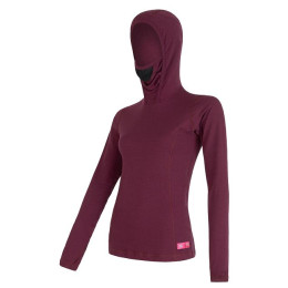 Camiseta de mujer Sensor Merino DF violeta Lilla