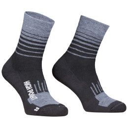 Calcetines High Point Mountain Merino 3.0 Lady Socks negro/gris Black / Light Blue