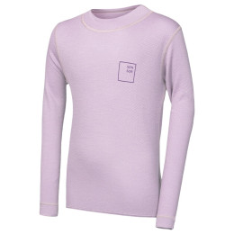 Camiseta funcional para niños Sensor Merino DF Logo Up Mystic Violet