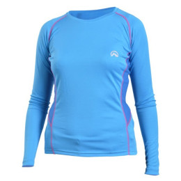 Camiseta funcional de mujer Northfinder Jizera azul