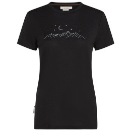 Camiseta funcional de mujer Icebreaker W Mer 150 Tech Lite SS Tee Sparkling Sta