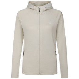 Sudadera funcional de mujer Dare 2b Ventura Hooded beige/blanco Almond Milk