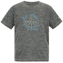 Camiseta para niños Regatta Alvarado Black Marl gris Black Marl