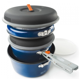 Vajilla GSI Outdoors Bugaboo Ceramic Base Camper Medium azul blue