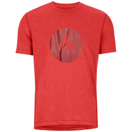 Camiseta de hombre Marmot Transporter Tee SS rojo VictoryRedHeather