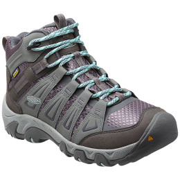 Calzado de mujer Keen Oakridge Mid WP gris