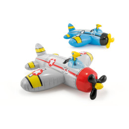 Avión hinchable Intex Water Gun Plane RideOn 57537NP