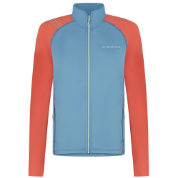 Sudadera de mujer La Sportiva Hera Jkt W azul/rojo Atlantic/Paprika