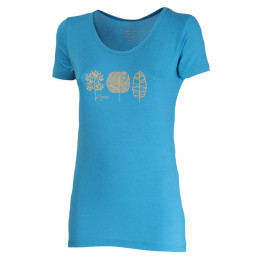 Camiseta de mujer Progress Sonata "Stromy" azul Turquoise