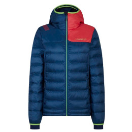 Chaqueta de mujer La Sportiva Domino Down Jkt W azul/rosa Opal/Hibiscus