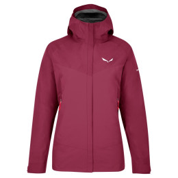 Chaqueta de mujer Salewa W Moiazza Jkt burdeos RhodoRed