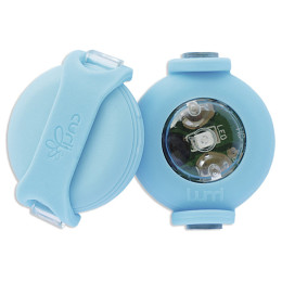 Luz para perro Curli Luumi LED azul claro cyan