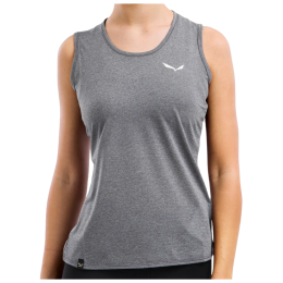 Camiseta sin mangas para mujer Salewa Pedroc 3 Dry W Tank gris Premium Navy Melange