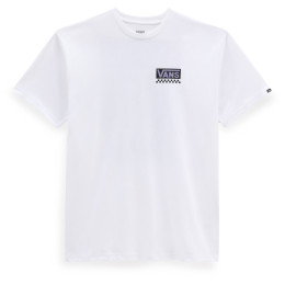 Camiseta de hombre Vans Global Stack-B blanco White