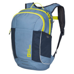 Mochila para niños Jack Wolfskin Kids Moab Jam azul/amarillo Elementar Blue