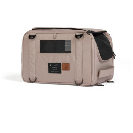 Bolso de transporte para perros FikaGo Truffle Plus beige Sandy Beige