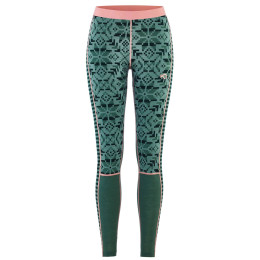 Mallas de mujer Kari Traa Else Pant rosa/verde Murk